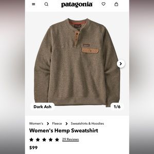 Patagonia Women’s Hemp Sweatshirt